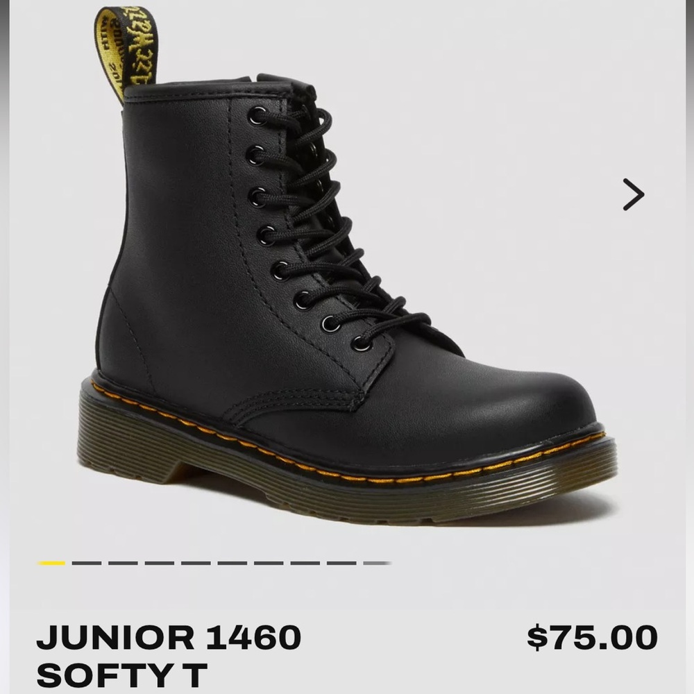 Dr. Martens Black Lace-Up Boots